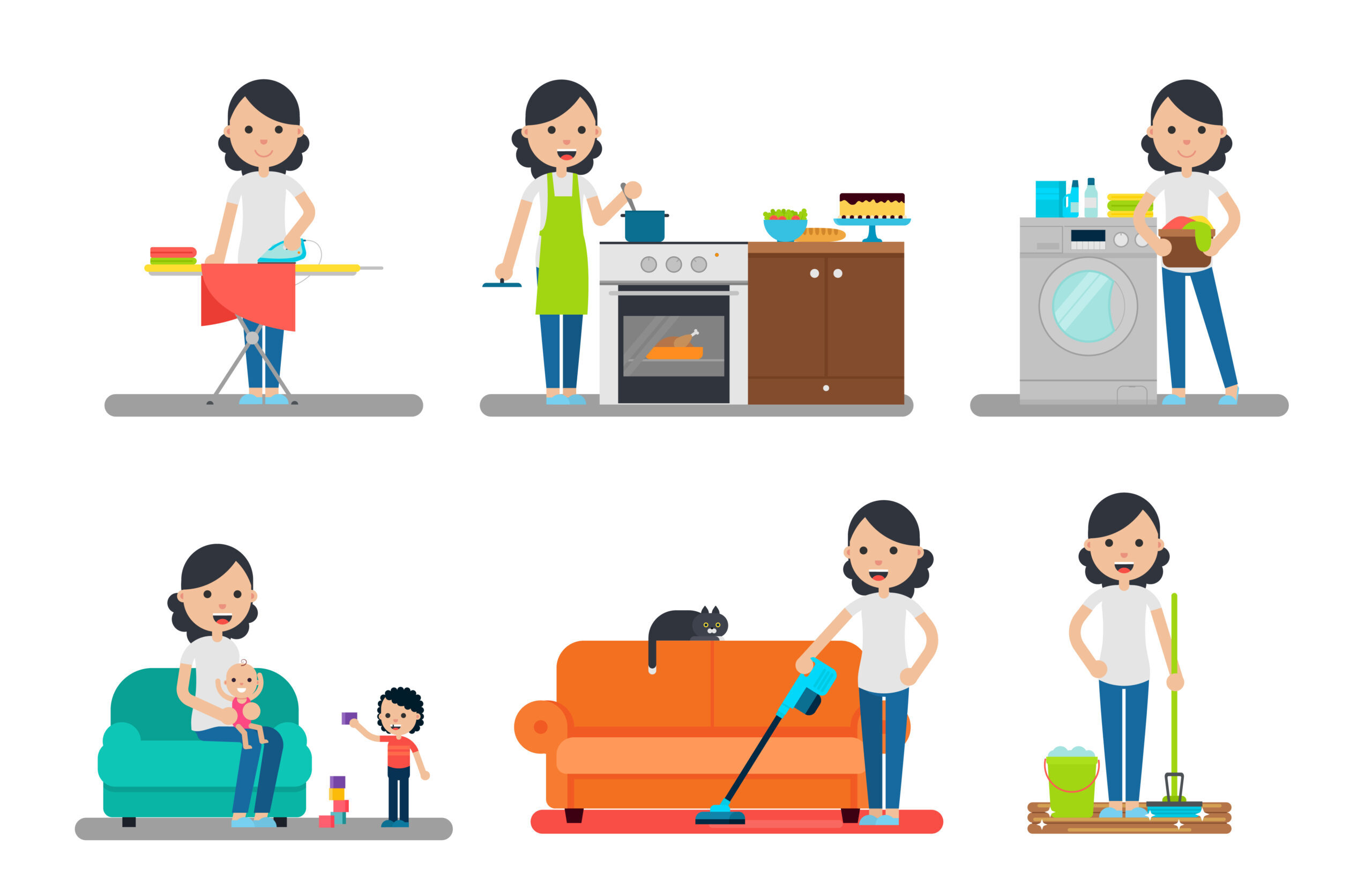 Ergonomia nas Tarefas Domésticas: Como Proteger Sua Coluna no Dia a Dia